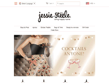 Tablet Screenshot of jessiesteele.com